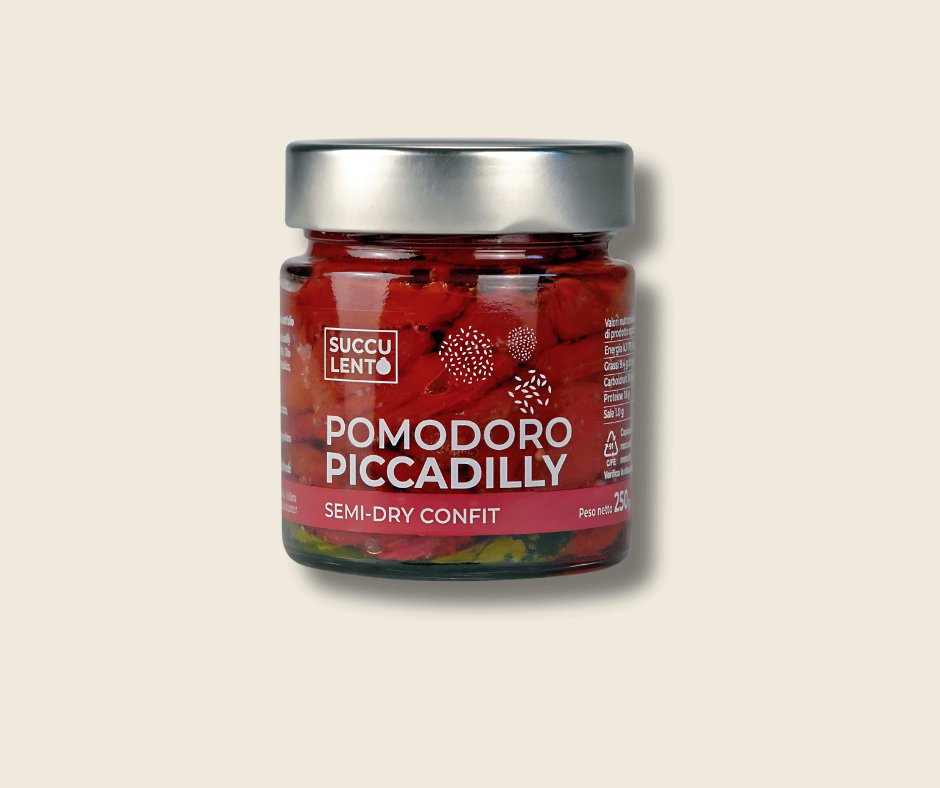 Pomodoro Piccadilly Semi-Dry Confit – L’Eccellenza del Garda in Ogni Boccone - FeelGarda
