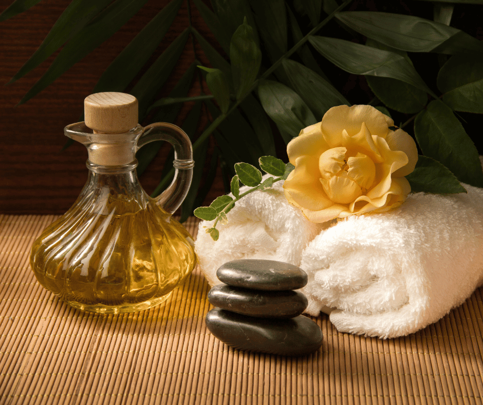 Olio per massaggi
