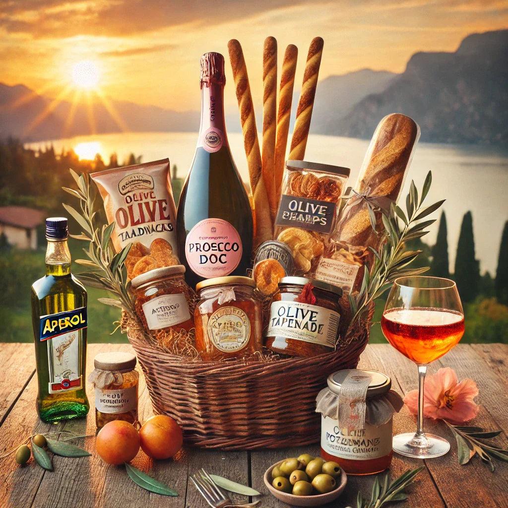 “Aperitivo del Garda: Il Tramonto in un Cesto” - FeelGarda